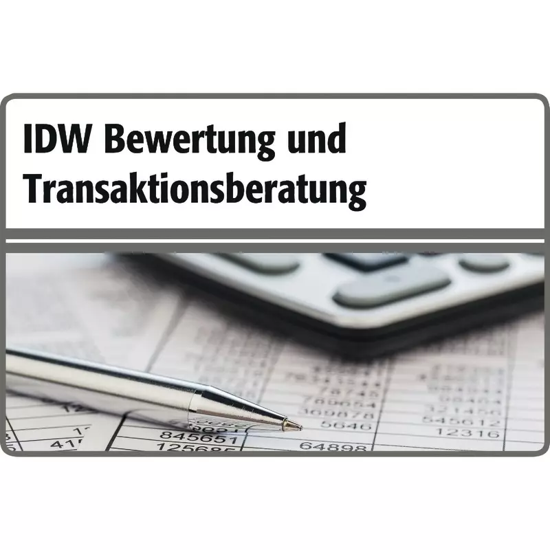 beck-online Fachmodul  IDW Bewertung und Transaktionsberatung