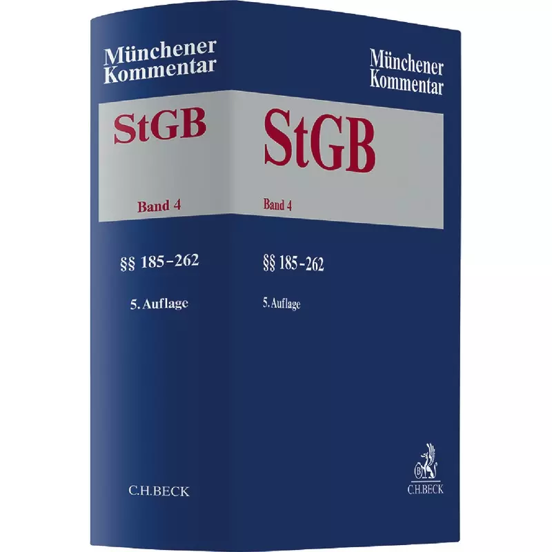 Münchener Kommentar zum Strafgesetzbuch: StGB, Band 4: §§ 185-262