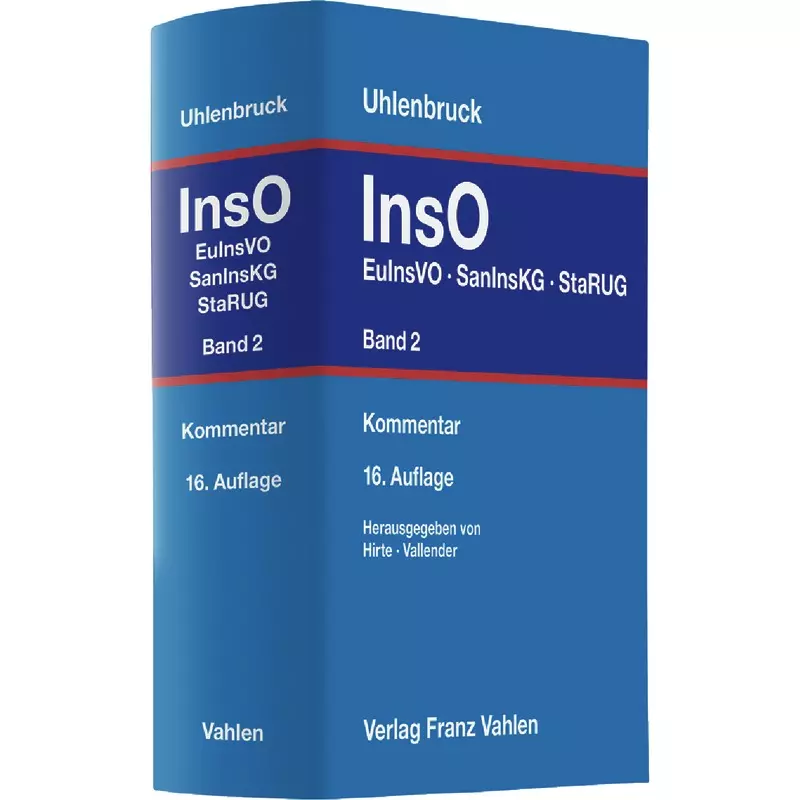 Insolvenzordnung - InsO Band 2
