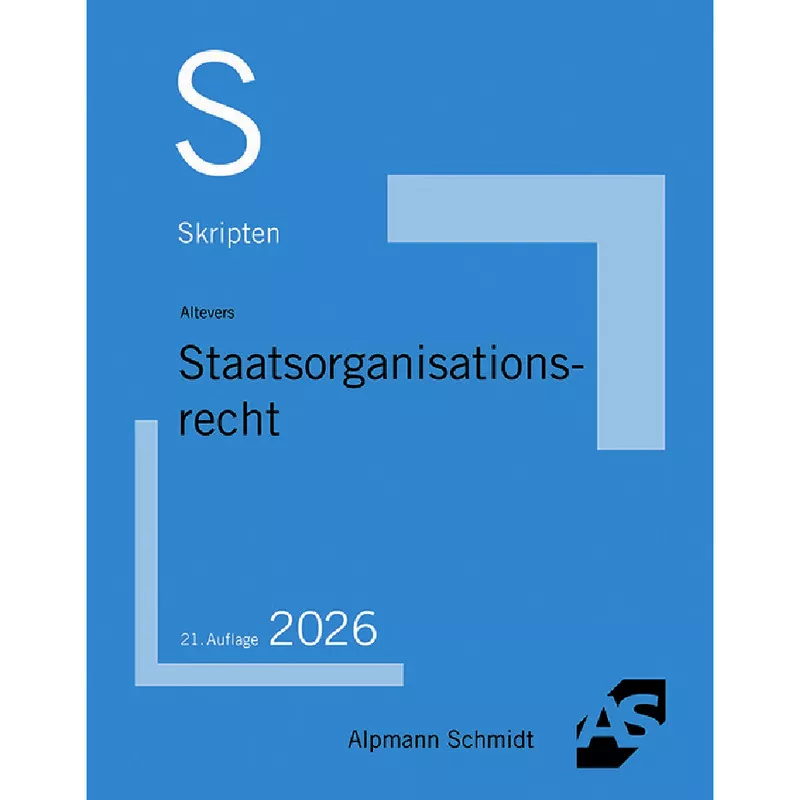 Skript Staatsorganisationsrecht
