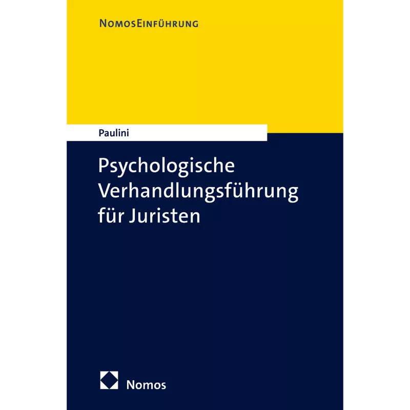 Psychologische Verhandlungsführung für Juristen