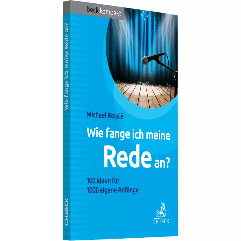Wie fange ich meine Rede an?