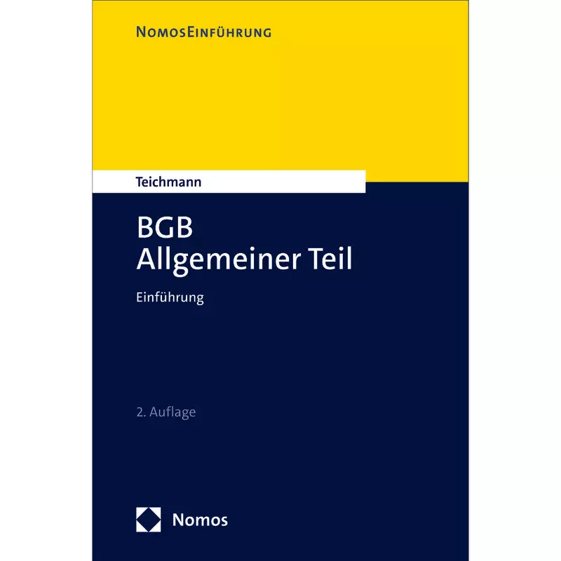 BGB Allgemeiner Teil