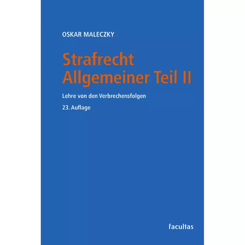 Strafrecht Allgemeiner Teil II (Österreich)