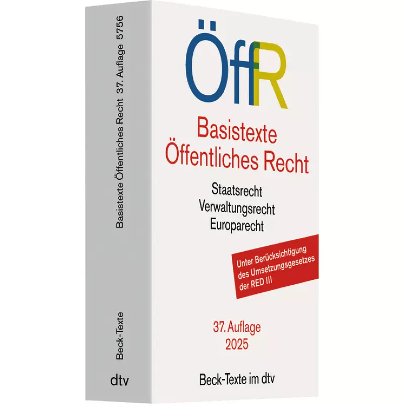 Basistexte Öffentliches Recht - ÖffR (dtv 53313)