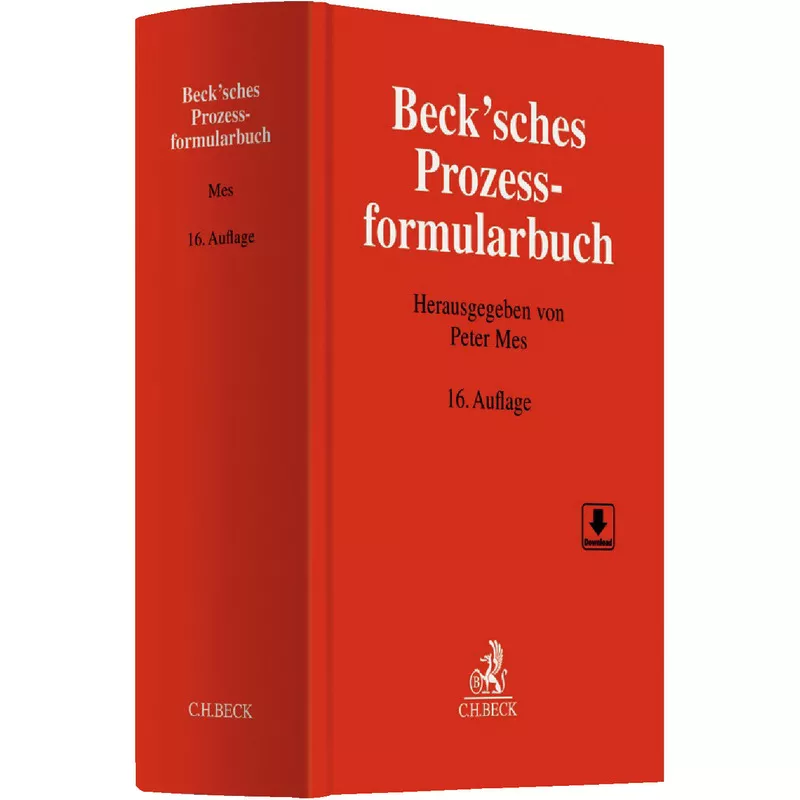 Beck'sches Prozessformularbuch Mängelexemplar