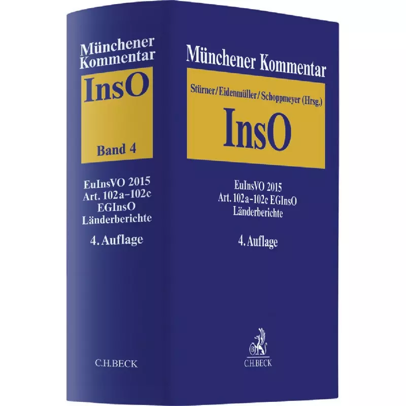 Münchener Kommentar zur Insolvenzordnung: InsO Band 4