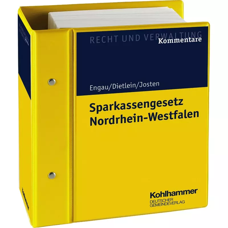 Sparkassengesetz Nordrhein-Westfalen - mit Fortsetzungsbezug