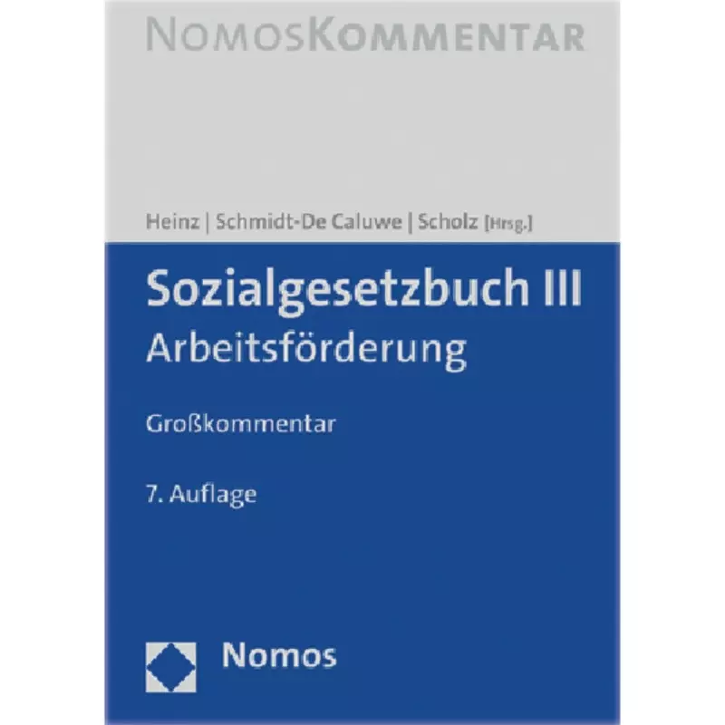 Sozialgesetzbuch III - Arbeitsförderung