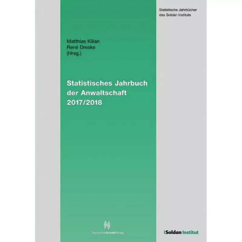 Statistisches Jahrbuch der Anwaltschaft 2017/2018