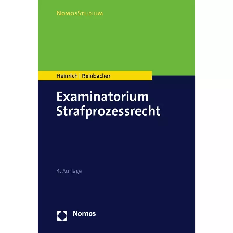 Examinatorium Strafprozessrecht