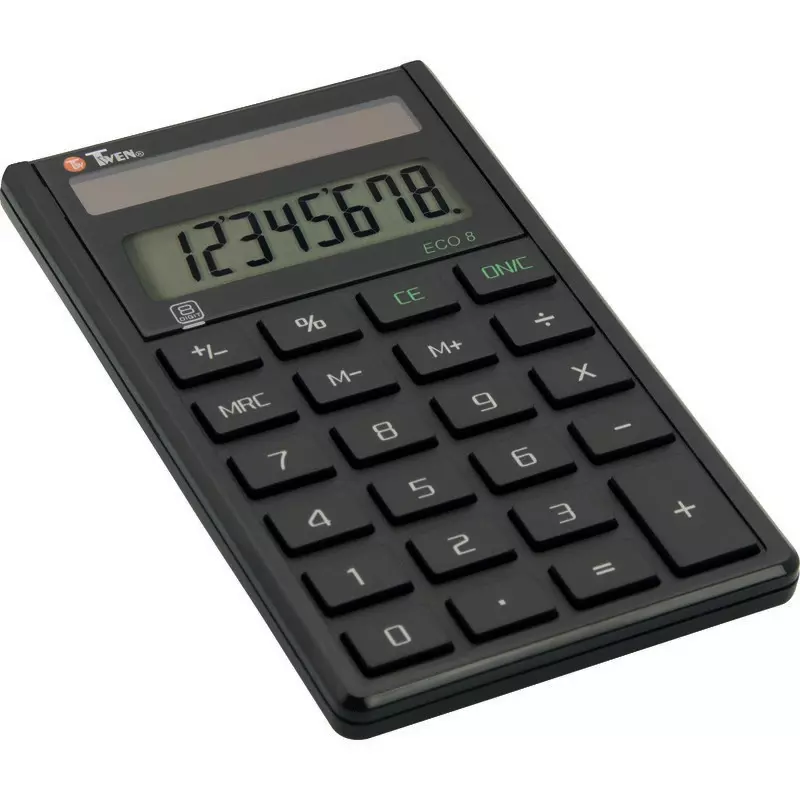 TWEN Taschenrechner ECO 8 Solar 8st RC