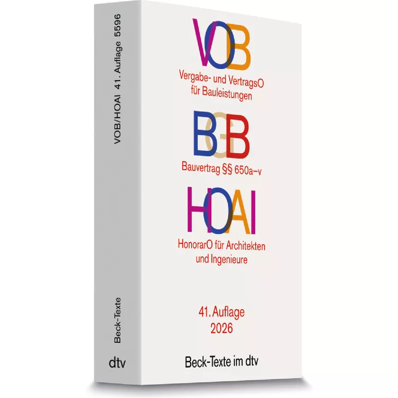 VOB / BGB / HOAI (dtv 53351)