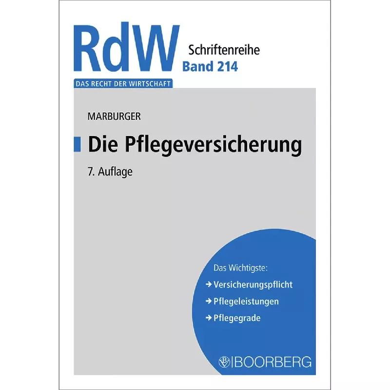 Die Pflegeversicherung