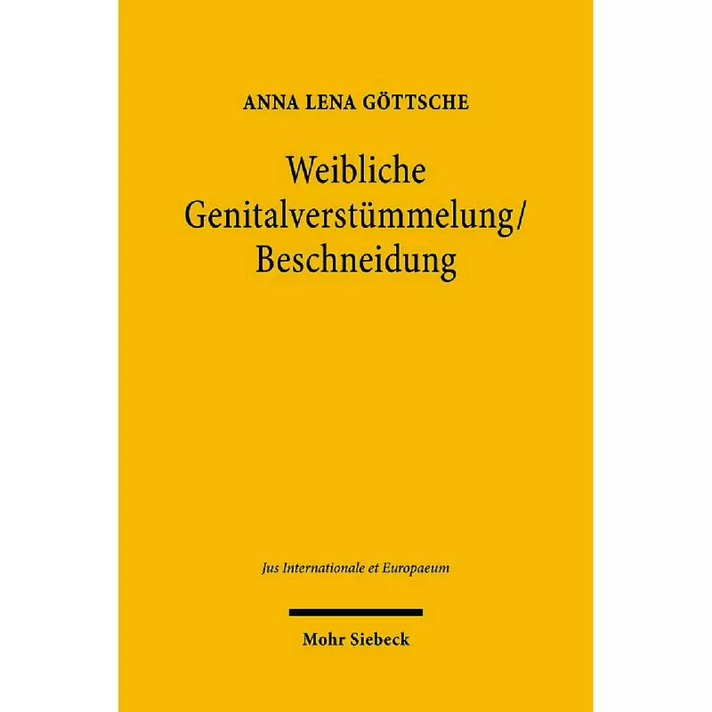 Weibliche Genitalverstümmelung/Beschneidung