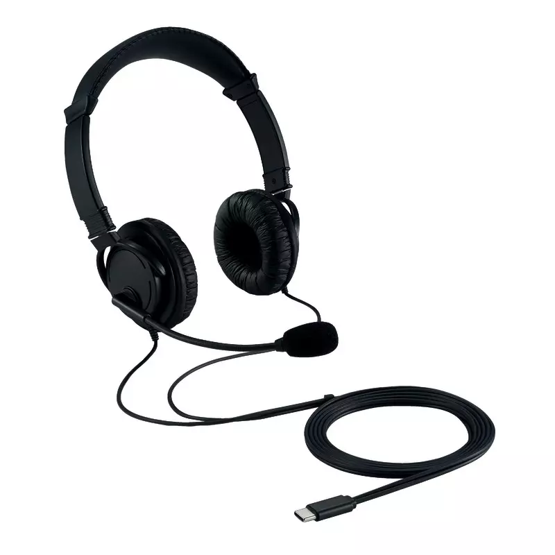 Kensington Stereo Headset mit Mikrofon USB-C