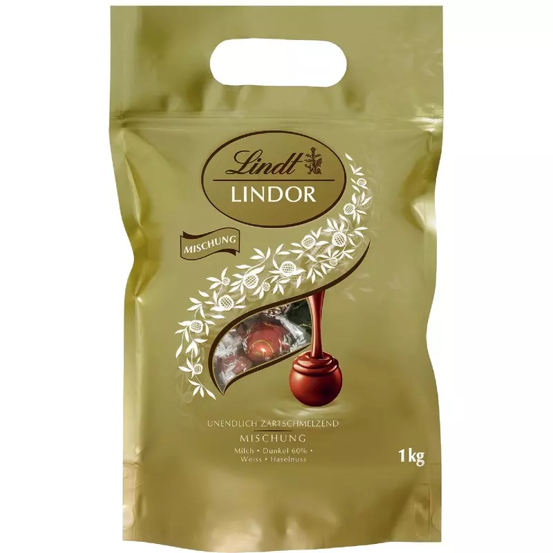 Lindt Lindor Beutel Gemischt, 1kg