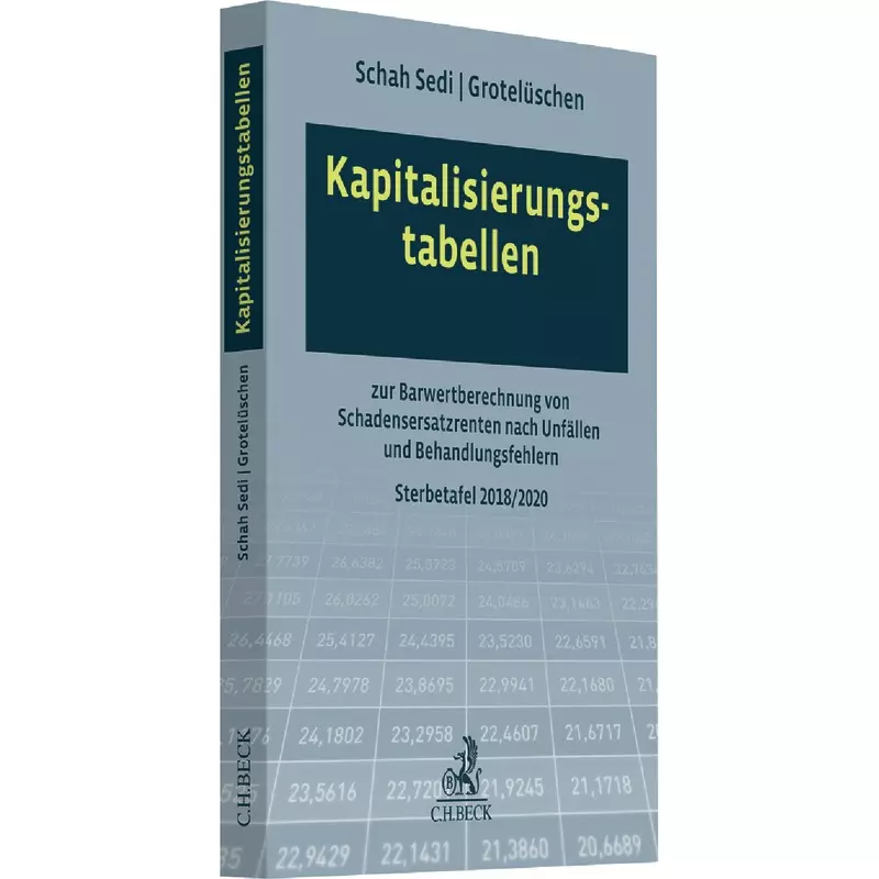Kapitalisierungstabellen