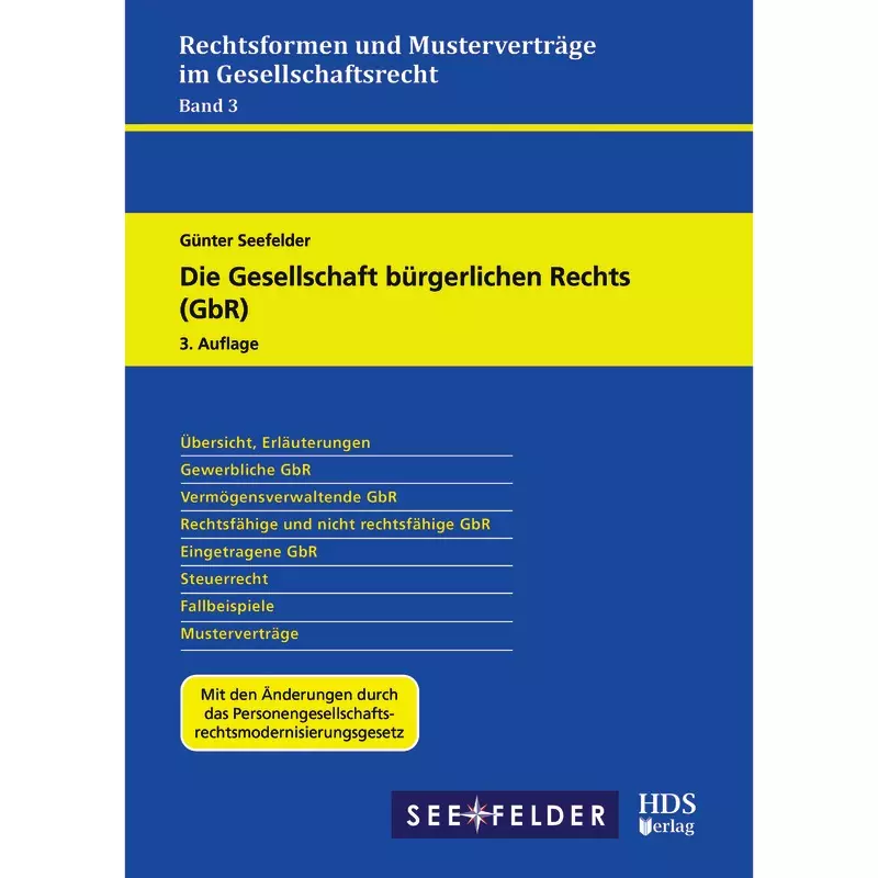 Die Gesellschaft bürgerlichen Rechts (GbR)