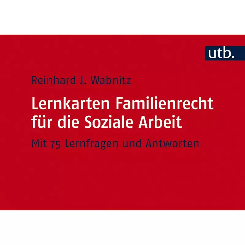 Lernkarten Familienrecht für die Soziale Arbeit