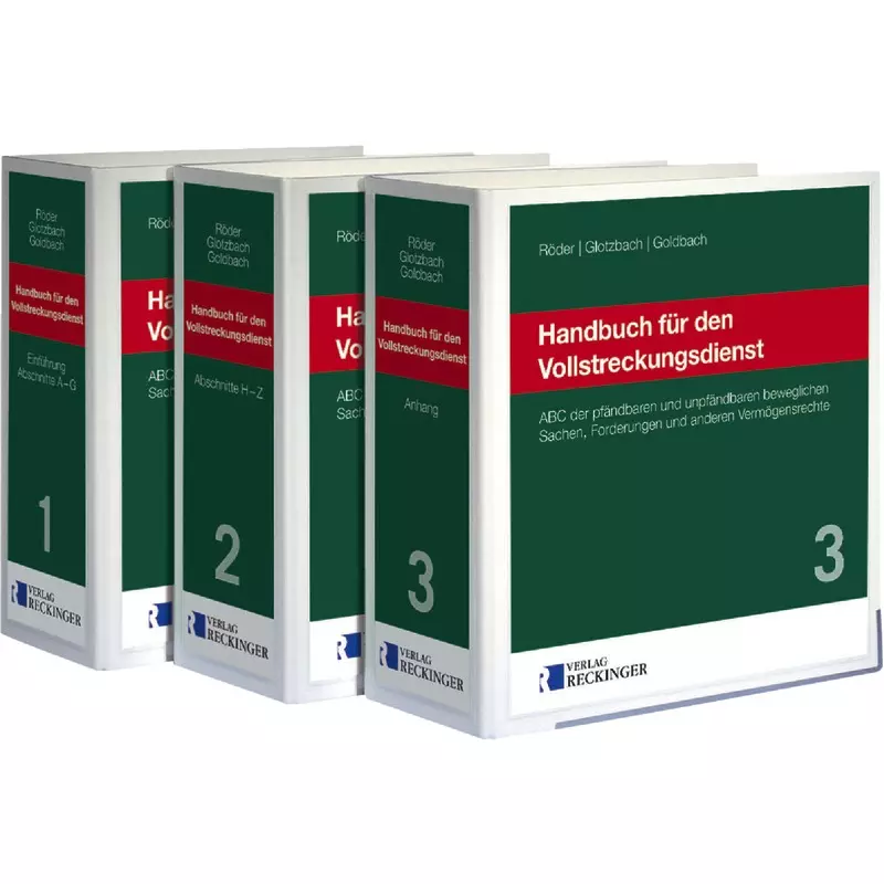 Handbuch für den Vollstreckungsdienst - mit Fortsetzungsbezug
