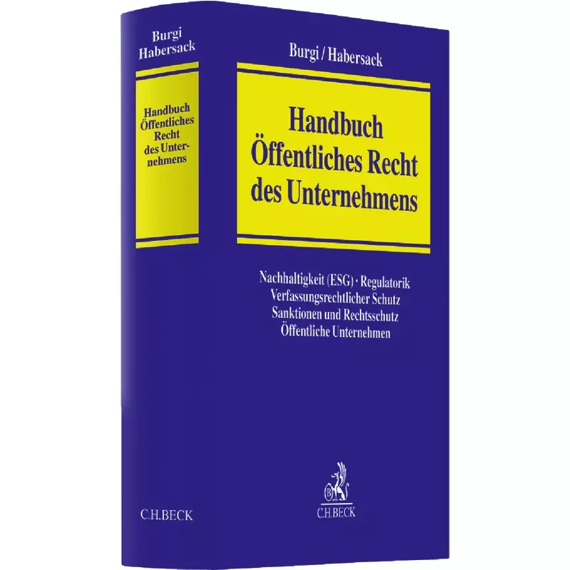Handbuch Öffentliches Recht des Unternehmens