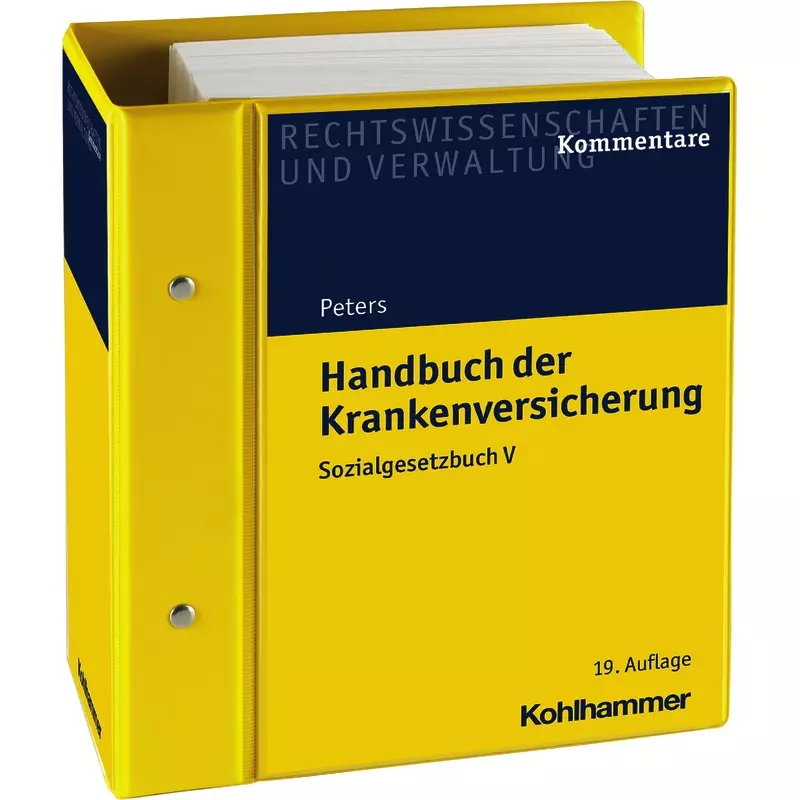 Handbuch der Krankenversicherung - mit Fortsetzungsbezug
