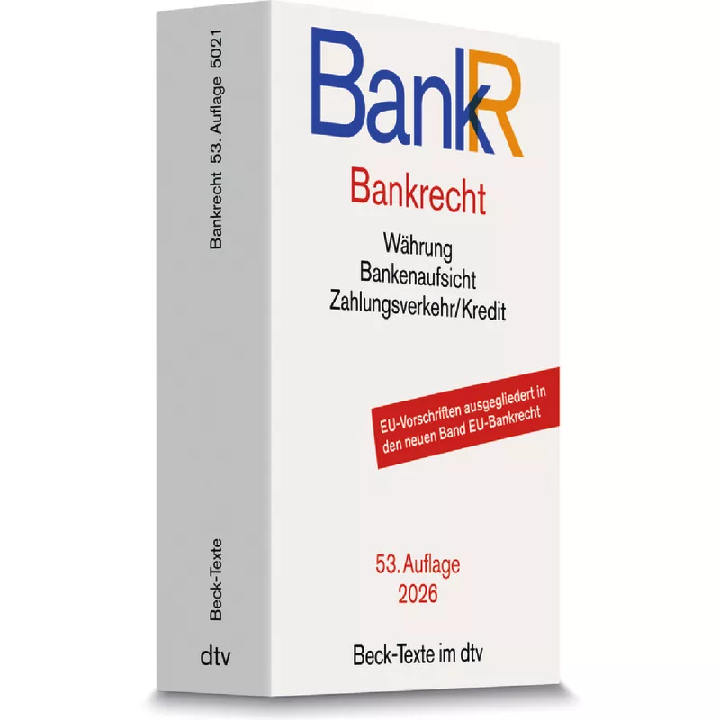 Bankrecht - BankR (dtv 53341)