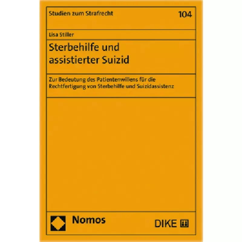 Sterbehilfe und assistierter Suizid