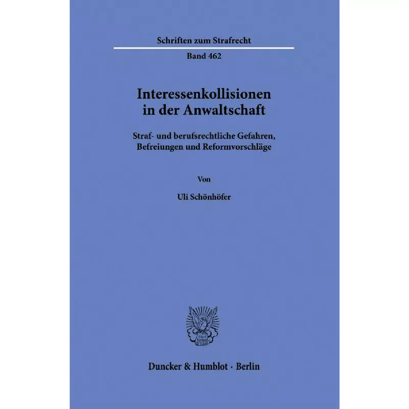 Interessenkollisionen in der Anwaltschaft
