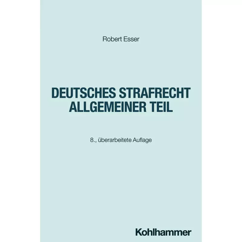 Deutsches Strafrecht Allgemeiner Teil