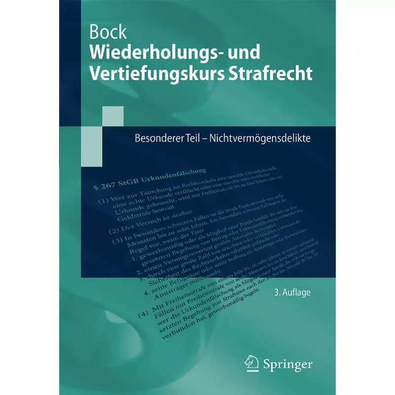 Wiederholungs- und Vertiefungskurs Strafrecht
