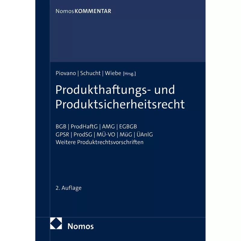 Gesamtes Recht der Produkthaftung und Produktsicherheit