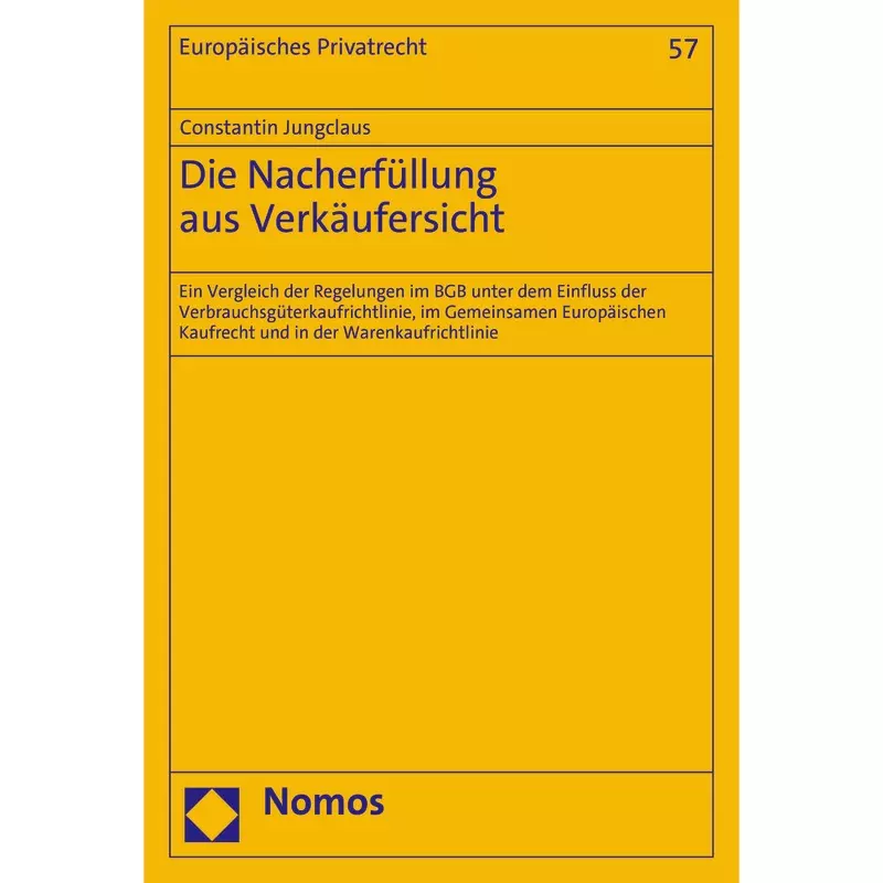 Die Nacherfüllung aus Verkäufersicht