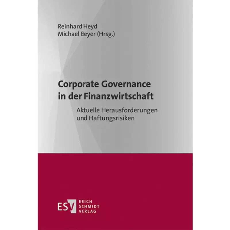 Corporate Governance in der Finanzwirtschaft