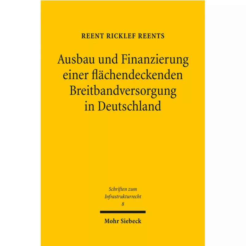 Ausbau und Finanzierung einer flächendeckenden Breitbandversorgung in Deutschland