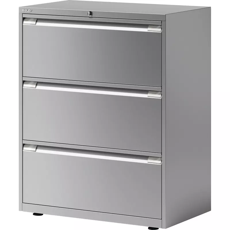 BISLEY Hängeregistraturschrank Essentials, zweibahnig, 3 Schubladen