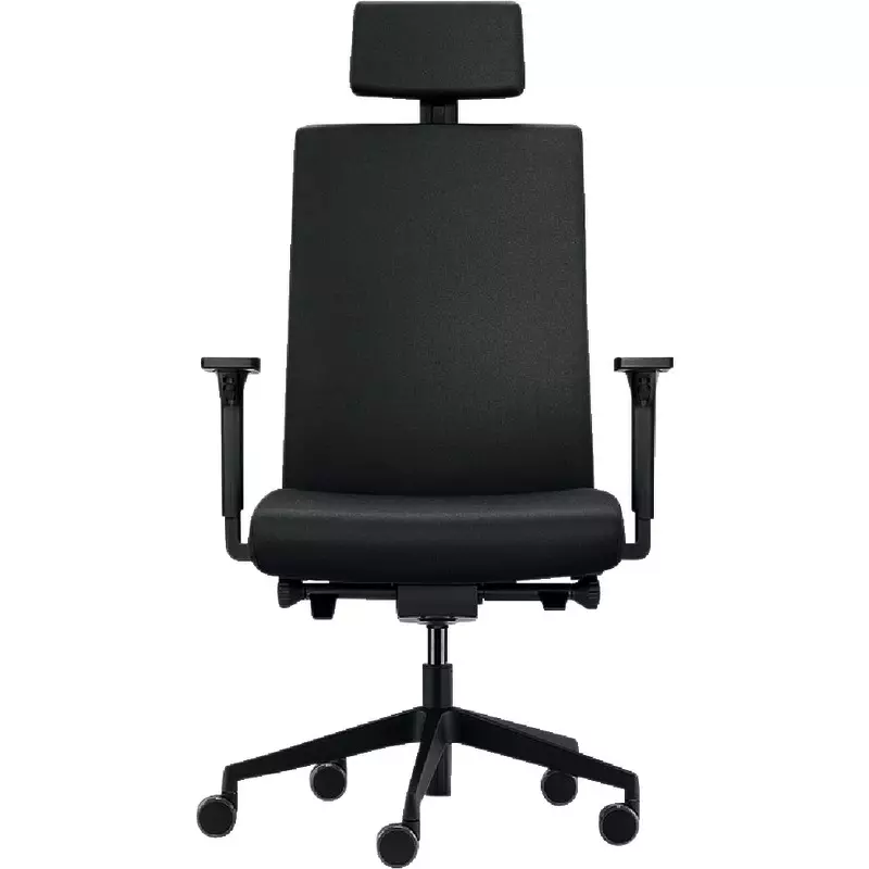 TREND OFFICE Bürodrehstuhl to-strike work comfort pro 9246sy2, inkl. Armlehnen mit Kopfstütze