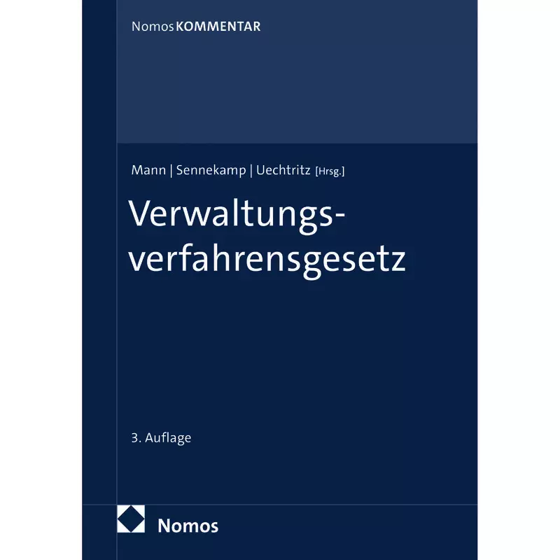 Verwaltungsverfahrensgesetz: VwVfG