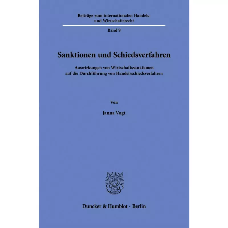 Sanktionen und Schiedsverfahren