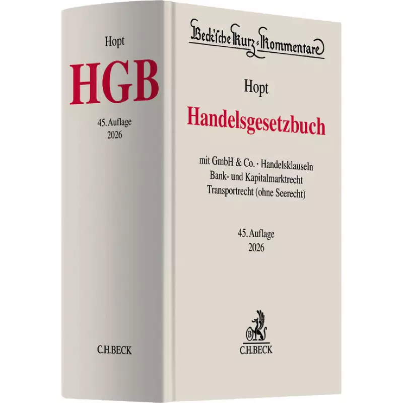 Handelsgesetzbuch: HGB