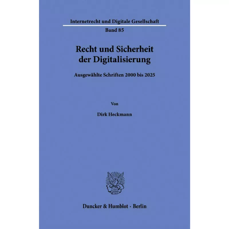 Recht und Sicherheit der Digitalisierung