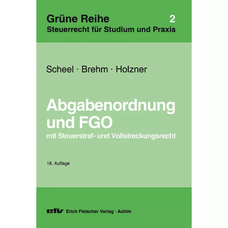 Abgabenordnung und FGO