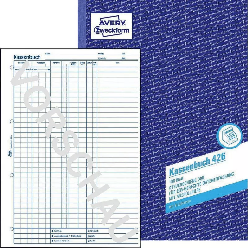 AVERY® Zweckform Kassenbuch 426