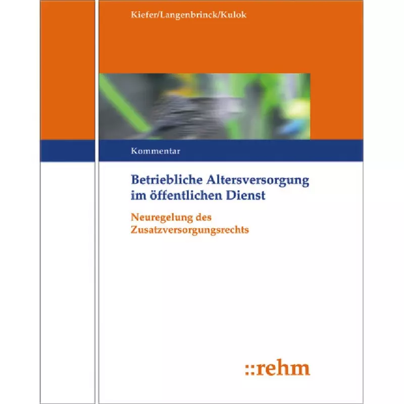 Betriebliche Altersversorgung im öffentlichen Dienst - ohne Fortsetzungsbezug