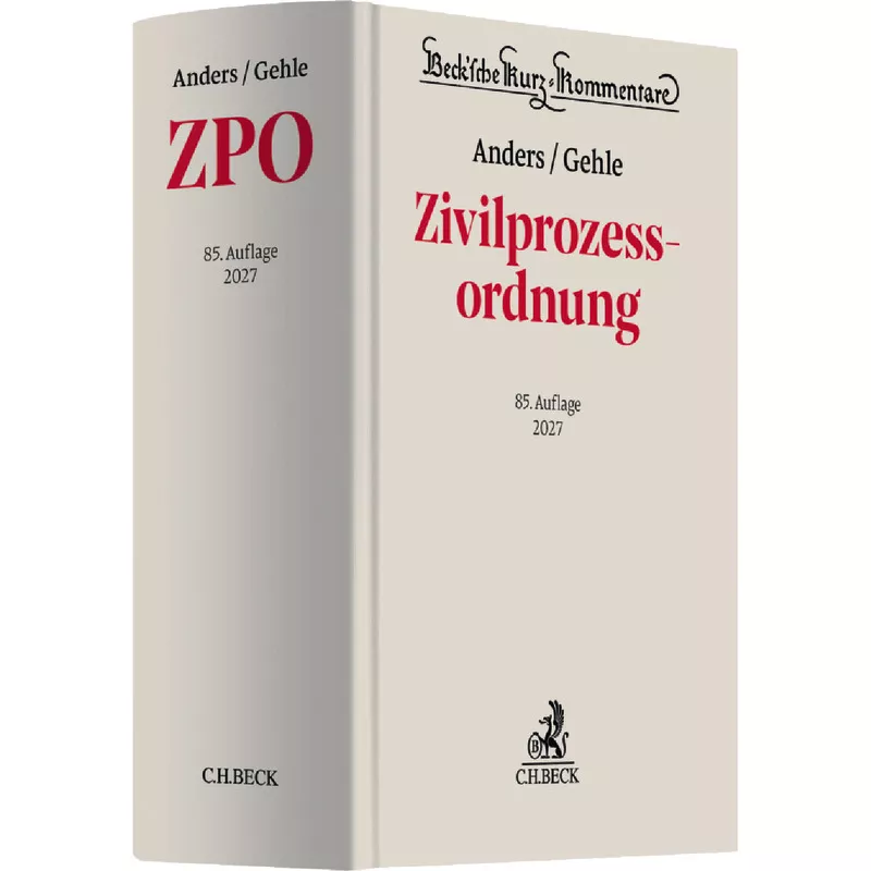 Zivilprozessordnung: ZPO