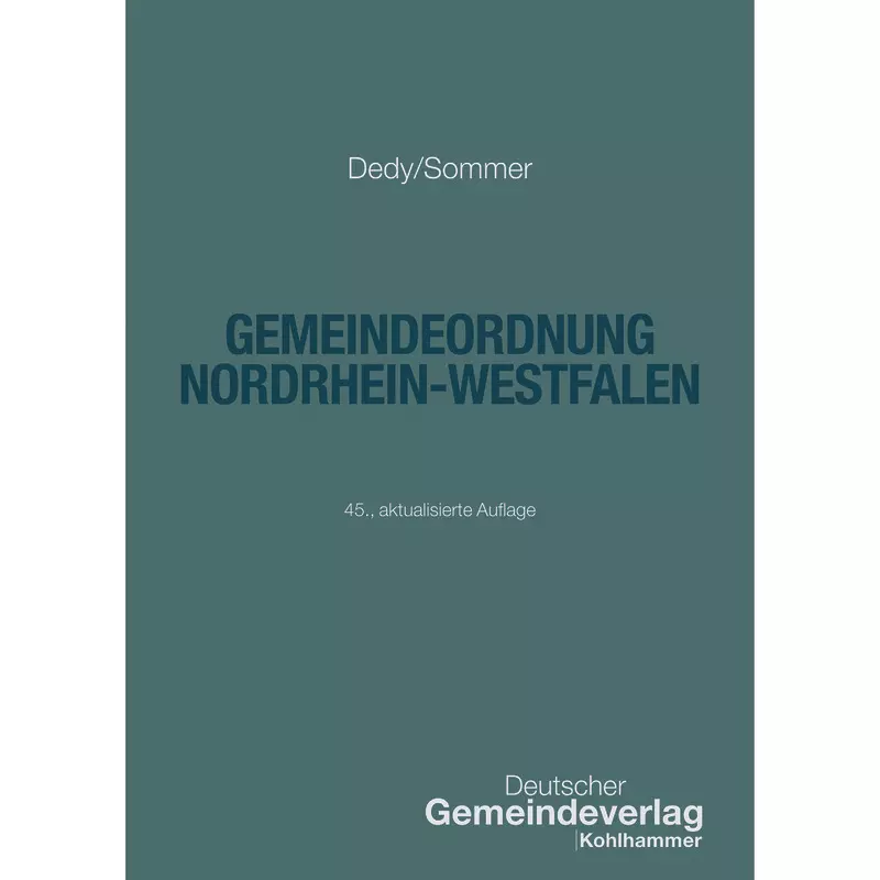 Gemeindeordnung Nordrhein-Westfalen