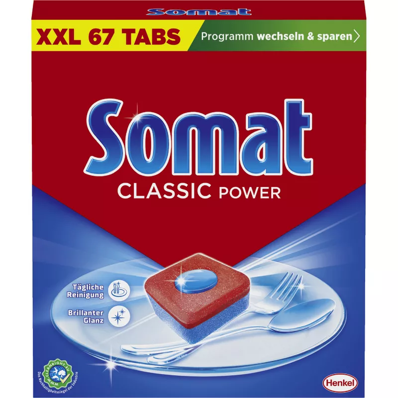 Somat Spülmaschinentabs Classic Power, Packung: 67 Stück