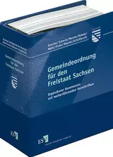 Gemeindeordnung für den Freistaat Sachsen - mit Fortsetzungsbezug