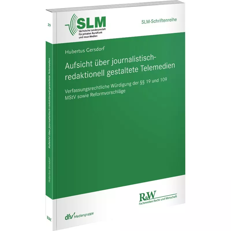 Aufsicht über journalistisch-redaktionell gestaltete Telemedien